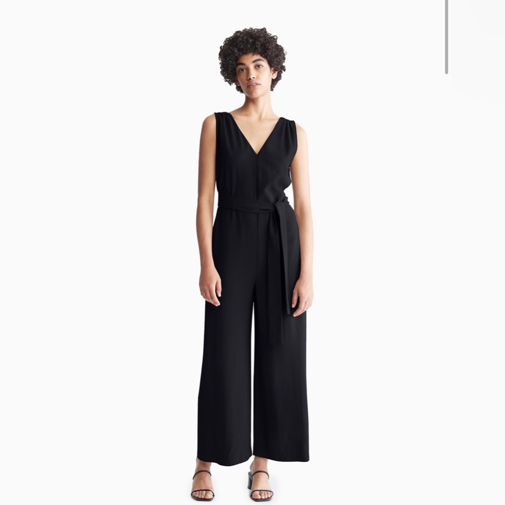 Calvin Klein jumpsuit denim color size 8 - straight leg beautiful